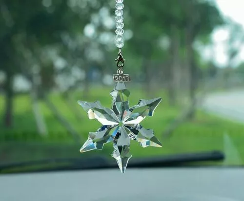 Crystal Clear Christmas LITTLE STAR SNOWFLAKE Ornament Xmas Gift with Box