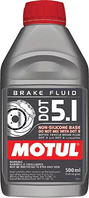 MOTUL DOT 5.1 BRAKE FLUID .5L 500ml 100951 -82-2151