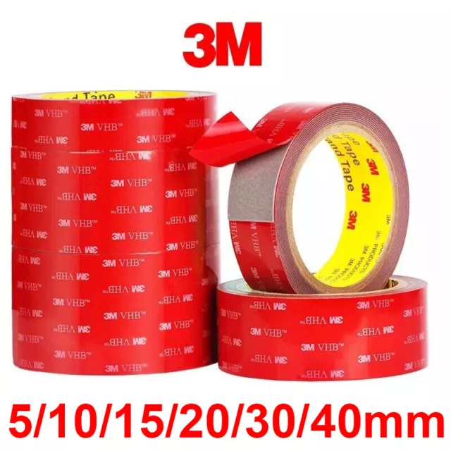 NEW 3M VHB Adhesive Tape Double-sided AU High strength Acrylic