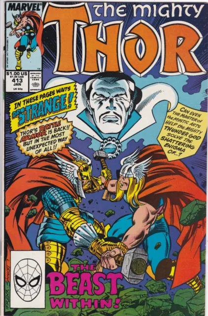 Thor (Mighty) #413, Vol. 1 (1966-2011) Marvel Comics, Direct