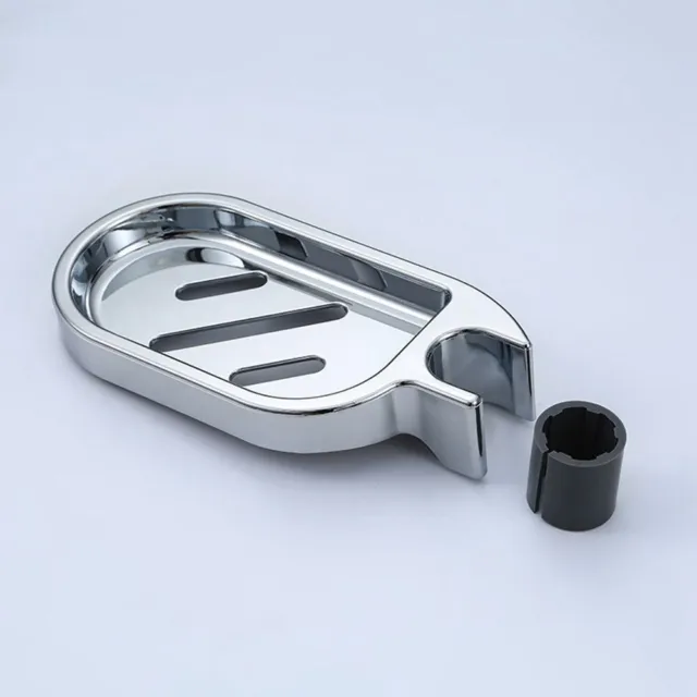 22 24 25 mm Silver Home Plates Soap Dishes Soap Holder Adjustable Rail Slide