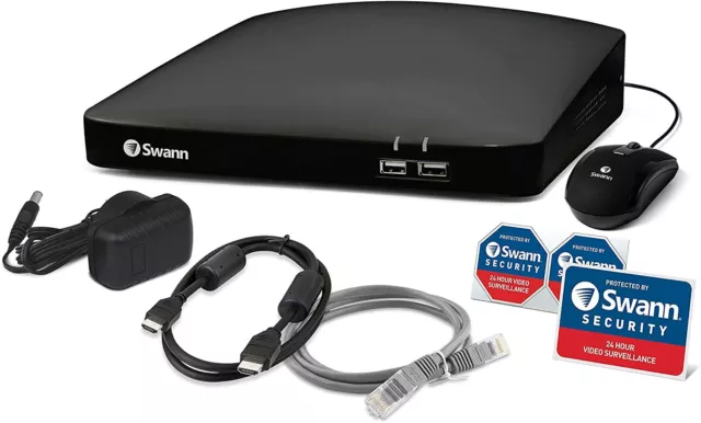 Swann DVR 8-4685 8 Channel 1080p Full HD Digital Video Recorder CCTV 32GB SD