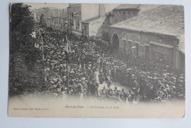 CPA France Mars-la-Tour Cortège of August 16 (63450)