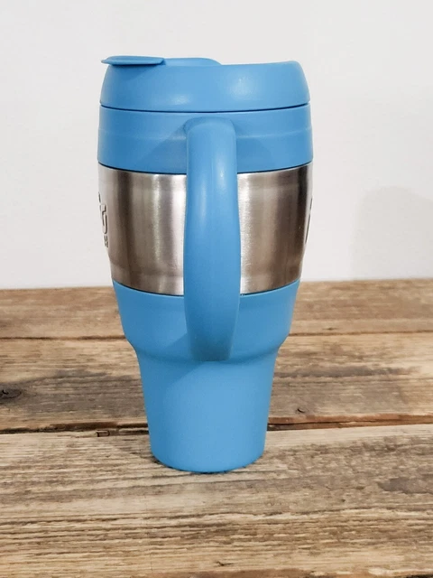Bubba Keg 34oz Travel Mug Blue Stainless Steel Insulated Hot Cold 2