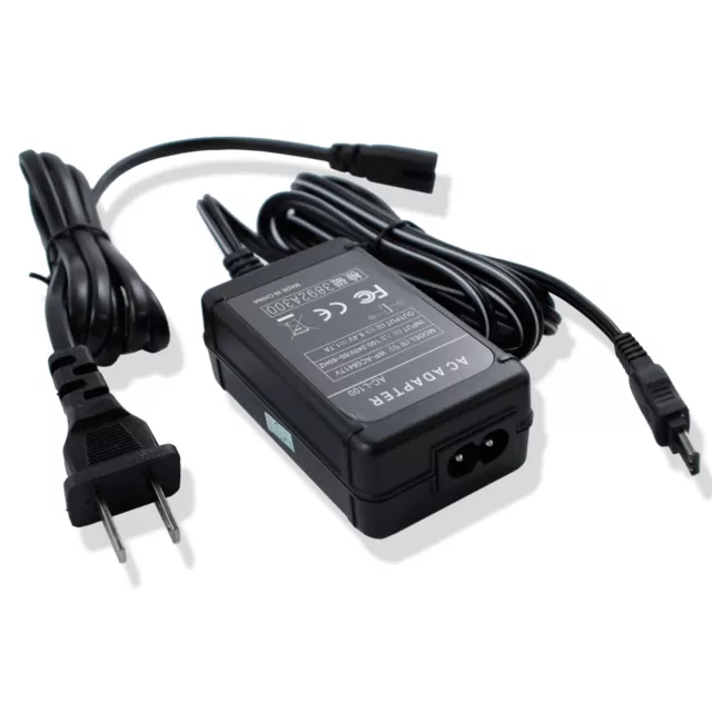 AC Power Adapter Charger Cord For Sony AC-L100 AC-L10 AC-L10A AC-L10B AC-L10C