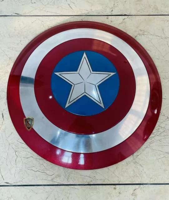 Captain America Protezione - Metallo Sostegno Riproduzione - Schermo Accurata -