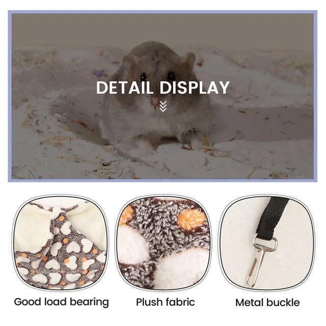 X7XD Letto In Peluche Per Piccoli Animali Domestici Con Fondo - Foto 6