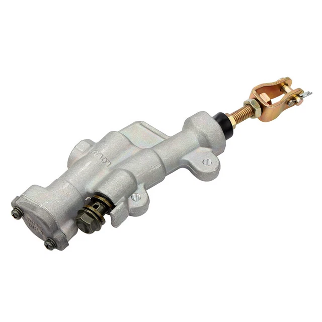 US STOCK Motorcycle ATV Rear Brake Master Cylinder Reservoir Hydraulic Pump Part