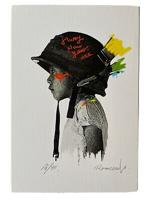 Roamcouch - Bomber Boy - Mini Print - Edition Of 30- Hand Signed And Nunmbered