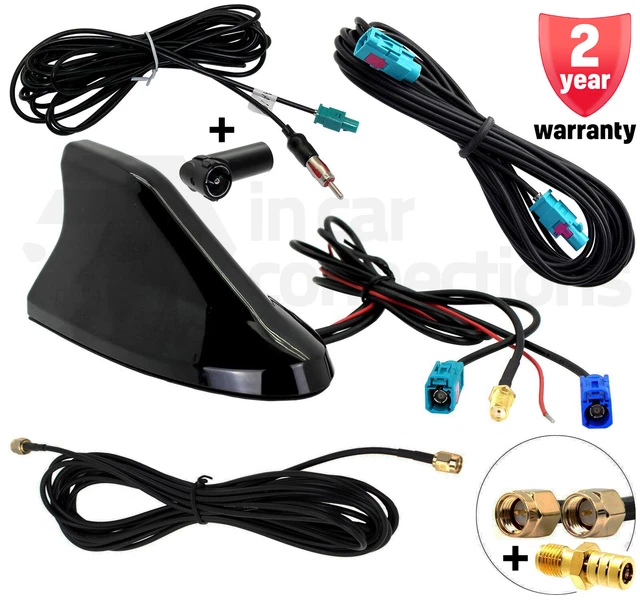 Antenna GPS SMB Con Magnete - Cavo 3m, Per Navigazione Auto E Autoradio