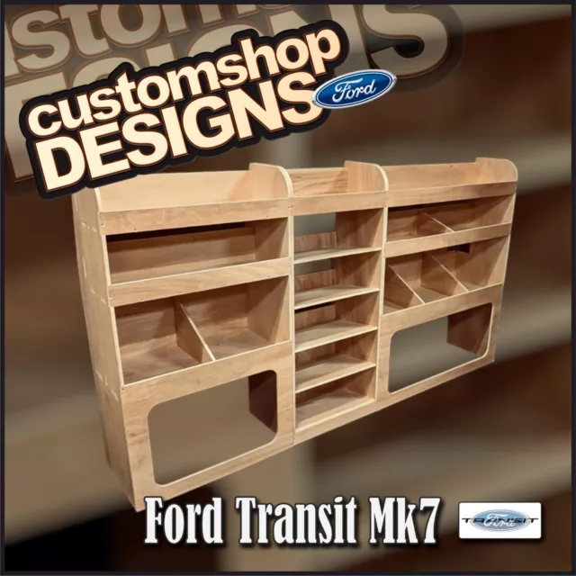 Ford Transit Mk7 (2001 - 2014) MWB Van Racking / Shelving / Storage Unit