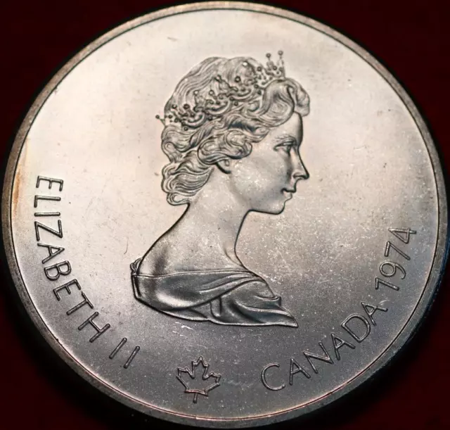 Uncirculated 1974 Canada $10 Silver Foreign Coin