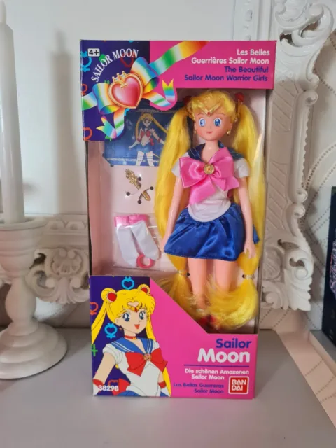 Sailor Moon Doll Bandai Europe Puppe Rare Vintage