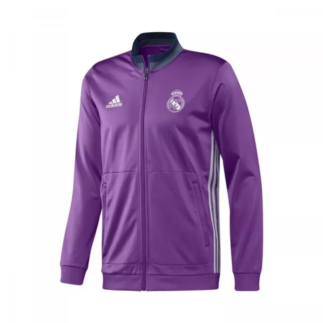 Veste Adidas Real Madrid Violet Taille M Neuf et Authentique