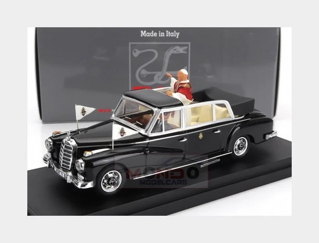 Miniature voiture auto 1:43 Mercedes 300D Limousine Pape