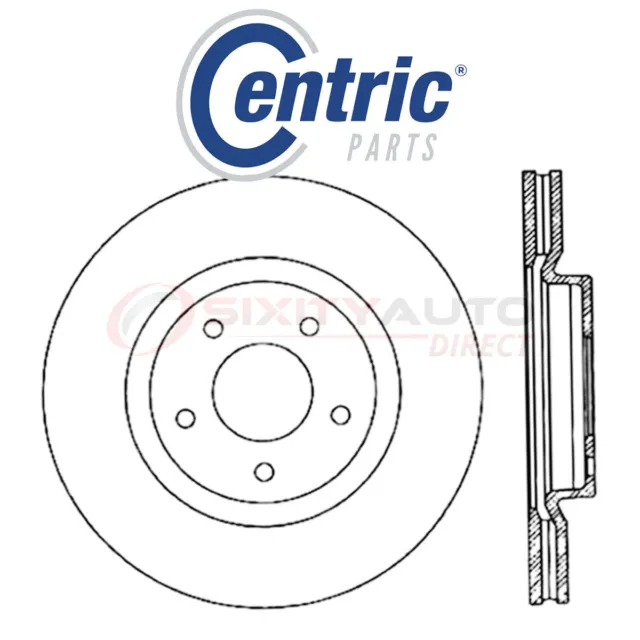 Centric 121.20015 C-TEK Disc Brake Rotor for Kit Set Braking dv