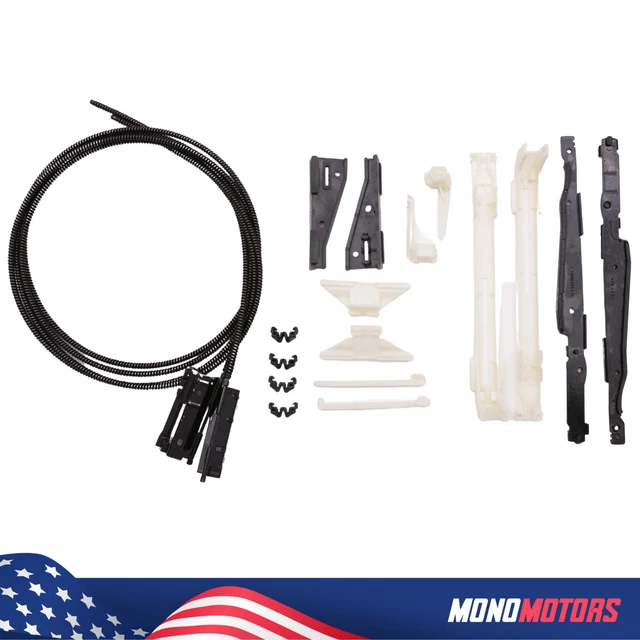 SUNROOF REPAIR KIT FOR BMW X5 X3 E61 E53 E70 F15 F85 and RR31 W/CABLE