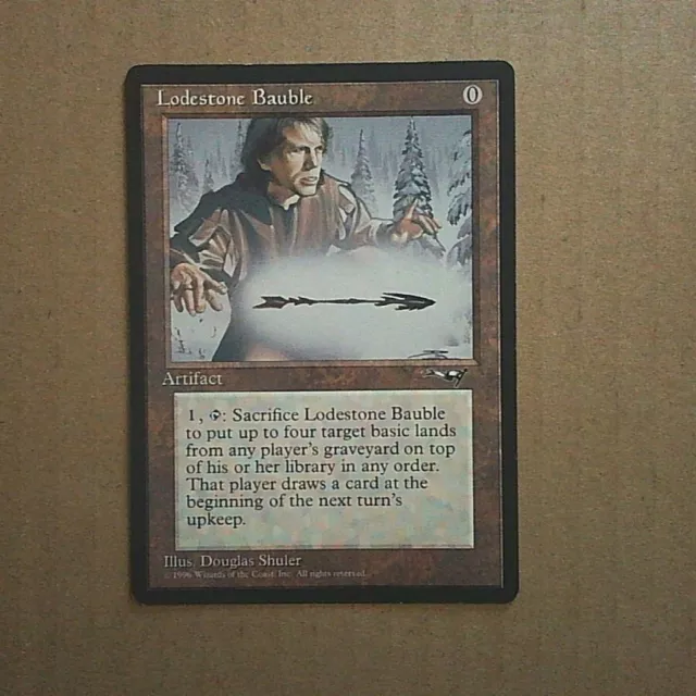 MTG Singles - Lodestone Bauble - Alliances, Reserved List, Rare, 1996