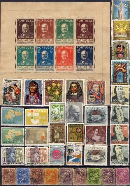 PORTUGAL - timbre yvert/tellier n° 58 66 70 obl (A68
