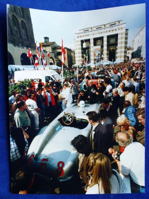 M014) Mercedes-Benz 300 SLR Jochen Mass - Original Pressefoto 1997