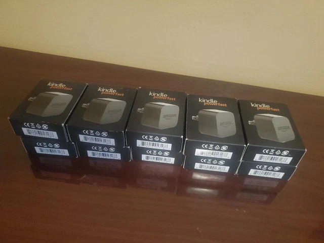 Lot Of 10 Amazon Kindle Powerfast  Ac Adpter Charger.