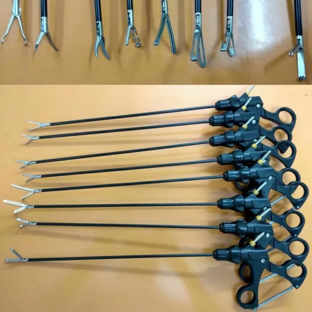 Laparoscopique Maryland Pince à Préhension Dissecteur Forceps Instrument Set 8Pc