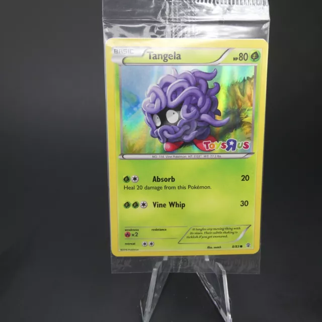 Tangela HOLO RARE 8/83 Toys R Us Sealed Pokemon  XY Generations  Promo NM