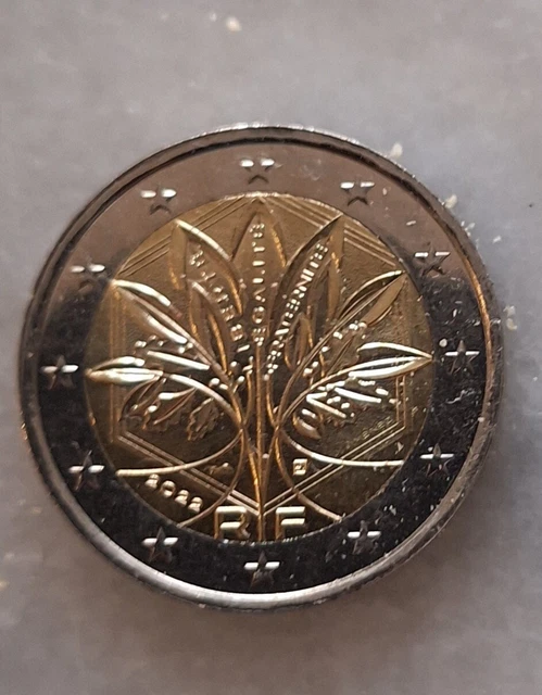 pièce 2 euros commémorative france: Liberté, Égalité, Fraternité