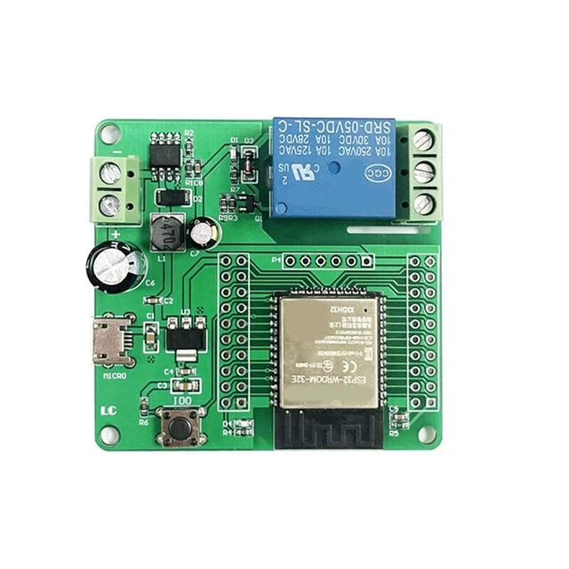 Scheda Relè 1 Canale Con Optoisolatore, Trigger Alto/Basso, 5V/12V/24V, Per Microcontrollori Arduino