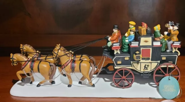 Dept 56 Heritage Dickens Village "Holiday Coach" #5561-1 New In Box