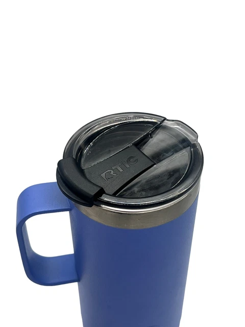 RTIC 16 Oz Stainless Steel Travel Coffee Cup Vacuum Insulated Tumbler Lilac 4
