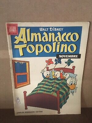 Almanacco Topolino N. 11 Mondadori Novembre 1959 Albi D’oro Walt Disney