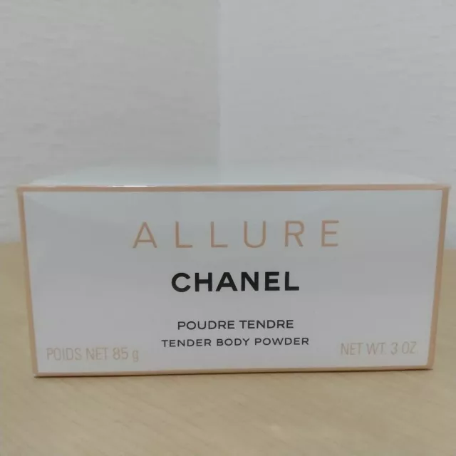 Polvo de baño CHANEL SELURE POLVO TENSO CUERPO TIERNO con caja soplado 85 g 3 oz sellado