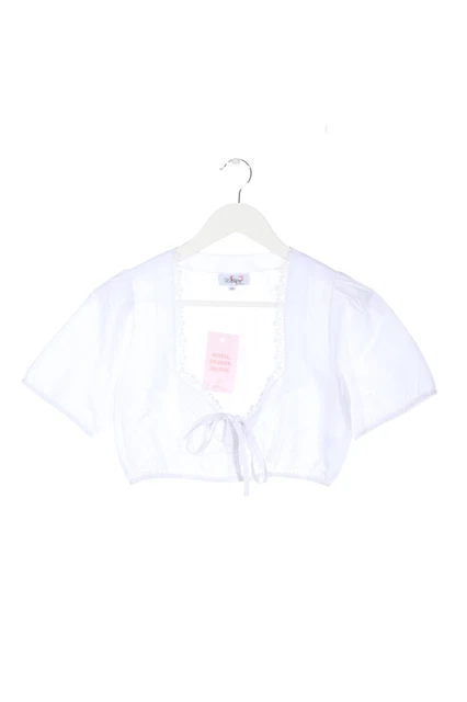 Camicia folcloristica RISSBERG TRACHTEN donna taglia DE 38 bianco stile classico