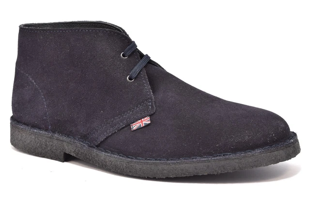 SAFARI NATURAL 87000 MARINO Scarpe Tipo Desert Boot Clark Polacco