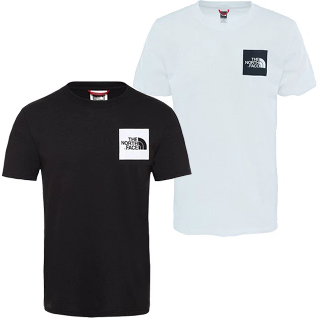 THE NORTH FACE T-Shirt Mens Logo Short Sleeved Tee Cotton Crew Top 