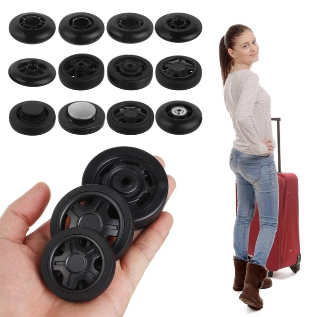 Sostituire le ruote Ruote per bagagli da viaggio Kit di riparazione ruote