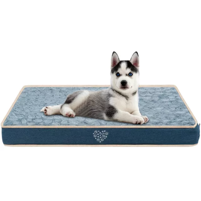 VANKEAN Elegante alfombrilla reversible para perro (cálida y fría), forro i