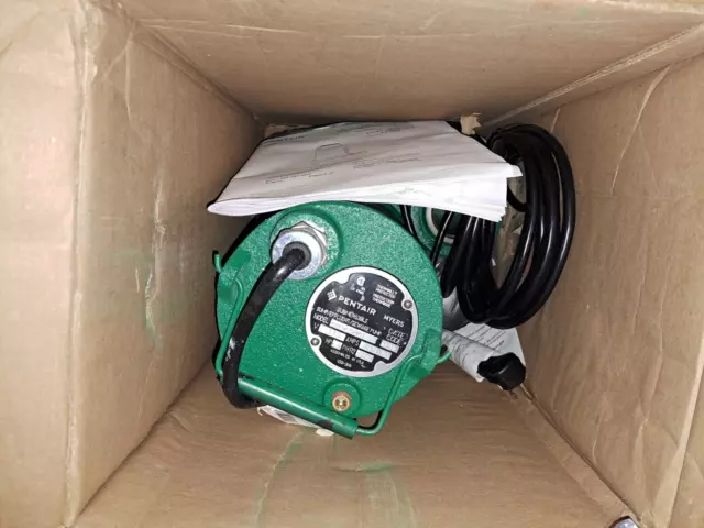New OEM Pentair Myers MSKHS50M1 Submersible Sewage Pump 0.5 HP 115V 1PH 20' Cord