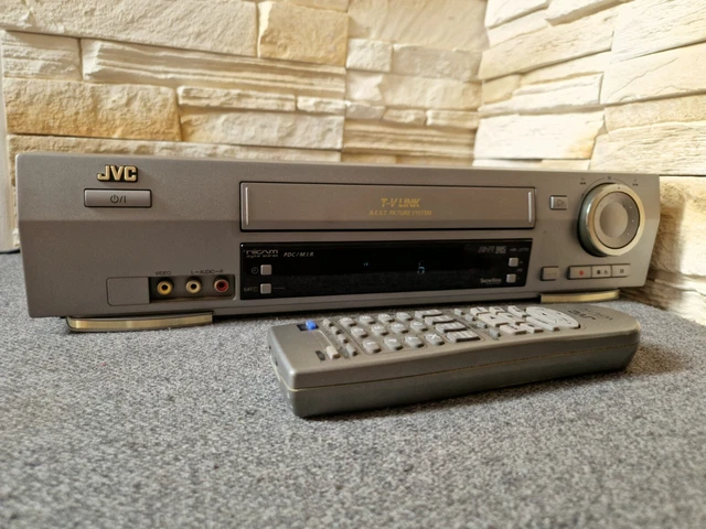 Excellent Magnetoscope Vhs Cassette Jvc Hr-J770Ms Pal Secam Ntsc Telecommande