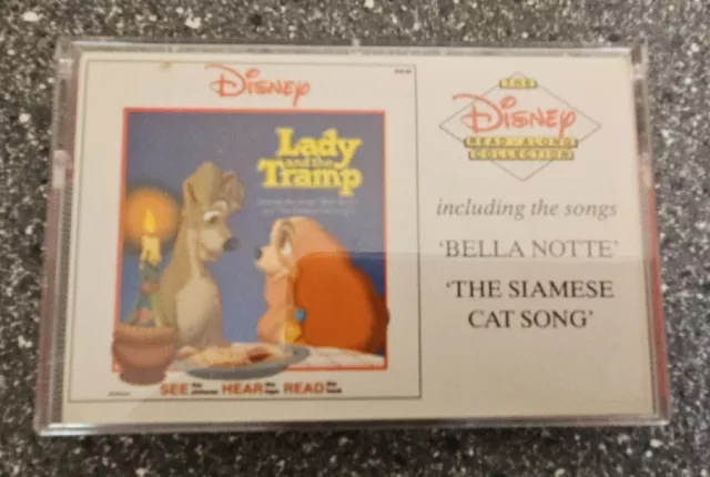 The Disney Read Along Collection - Lady And The Tramp Audio Book Cassette.