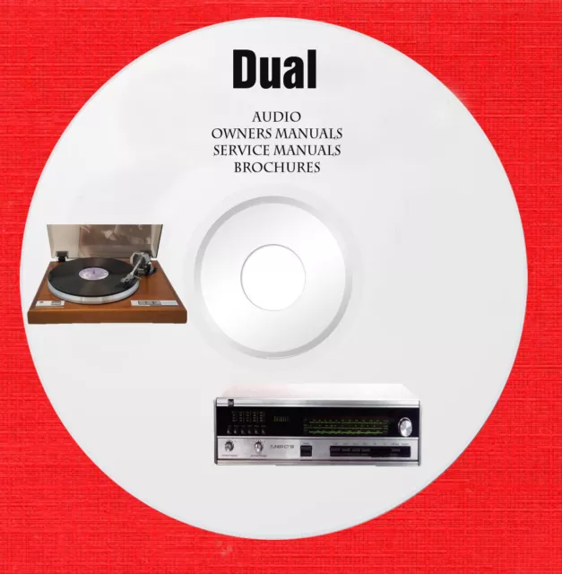 Dual Audio Repair Service owner manuals on 1 dvd in pdf format