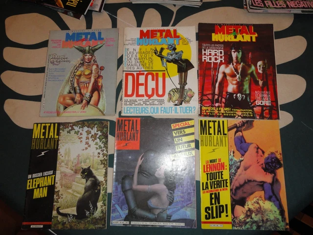 Lot De 95 Cartes à Collectionner Heavy Metal / Métal Hurlant – Anglais
