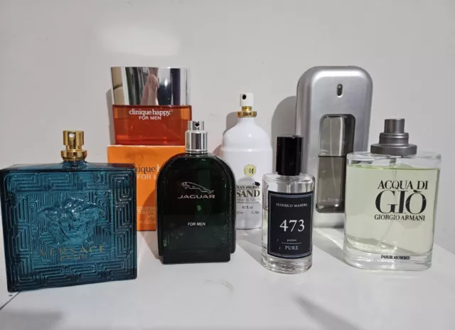 Men's Perfume Aftershave Bundle Joblot Vintage and Modern