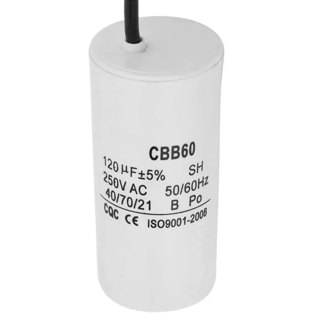 Condensatore per carichi pesanti CBB60 motore generatore compressore pompa acqua 250 V 120 UF