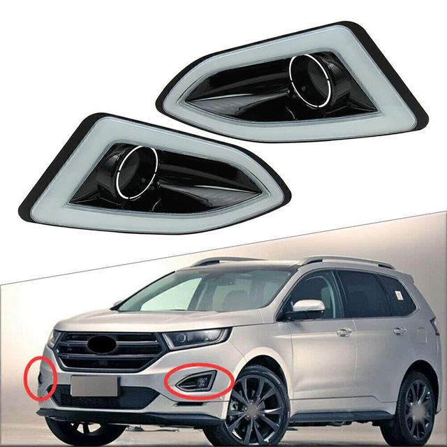 Luci diurne LED luci diurne Tri-Color Indicator per Ford Edge 2015 16-2018