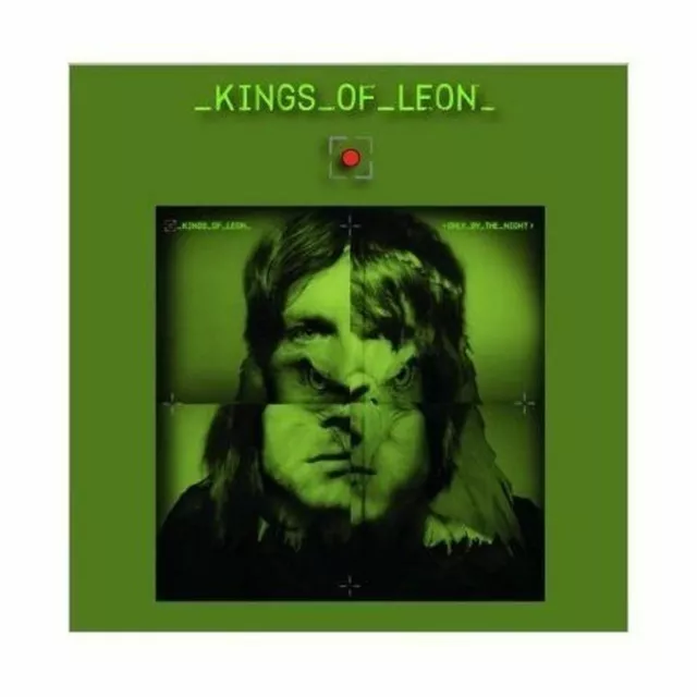 Kings Of Leon portada del álbum de tarjetas de felicitación de cumpleaños verde