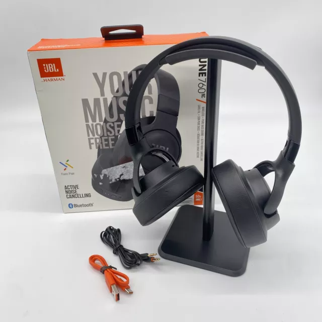 JBL TUNE 760NC Kabelloser Bluetooth-Over-Ear-Kopfhörer mit aktiver Geräuschunter