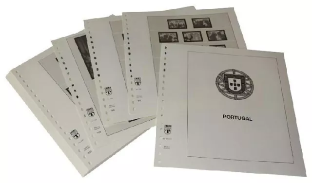 Lindner-T Vordruckblätter T220/99 Portugal - Jahrgang 1999 bis 2002