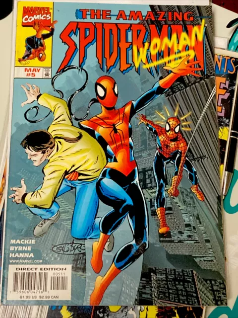 THE AMAZING SPIDER-MAN #5 (Marvel 1999) 1st App Spider-Woman Madame Web NM/VF